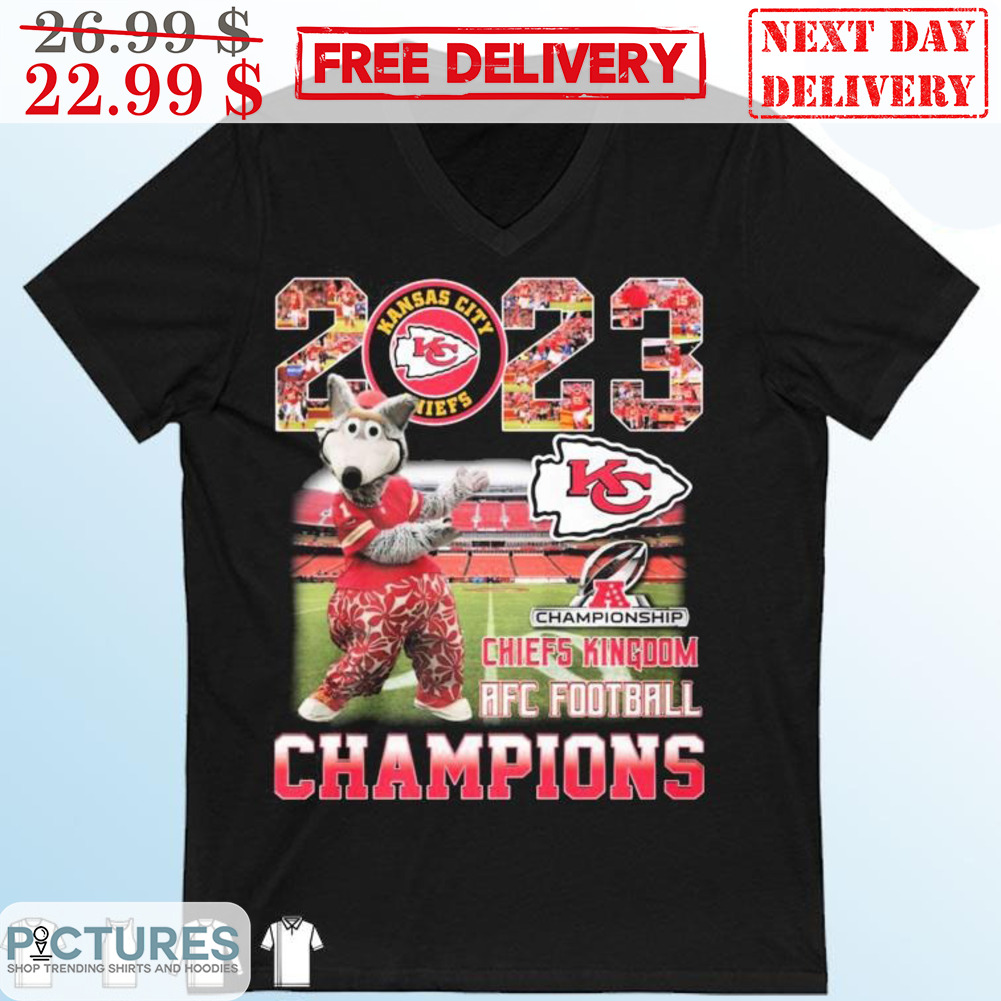 Sale 20% Mascot 2023 Kansas City Chiefs Championship Chiefs Kingdom AFC ...