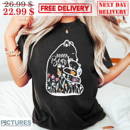 Mama Bear Floral Mother's Day Shirt