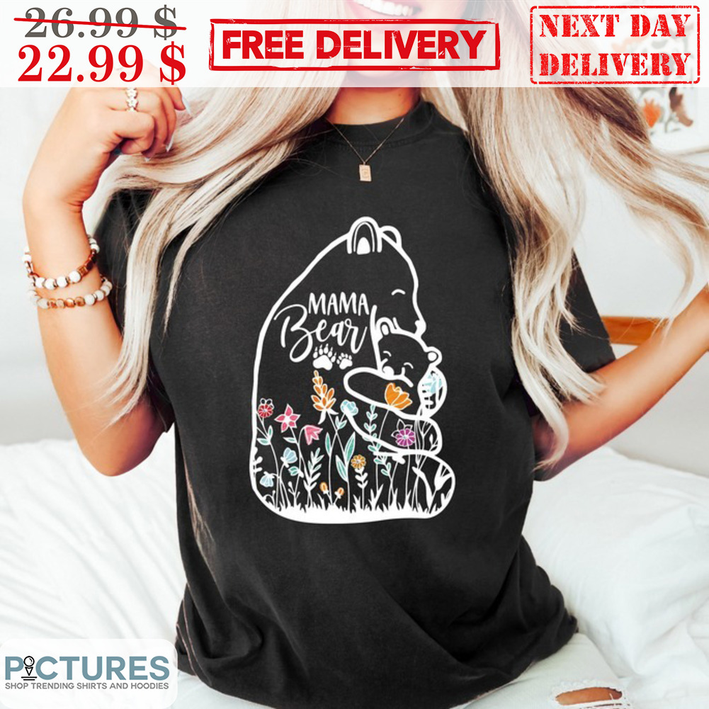 Mama Bear Floral Mother's Day Shirt