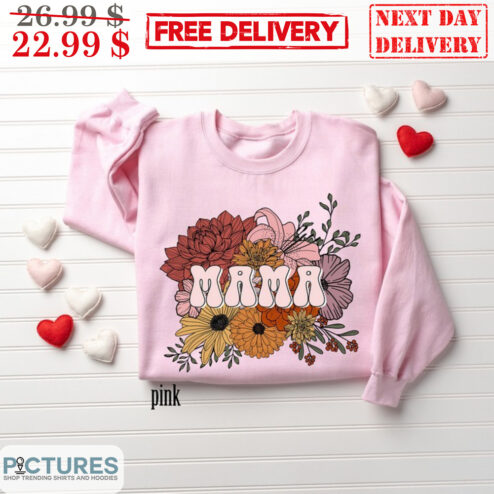 Mama Floral Mother's Day Shirt
