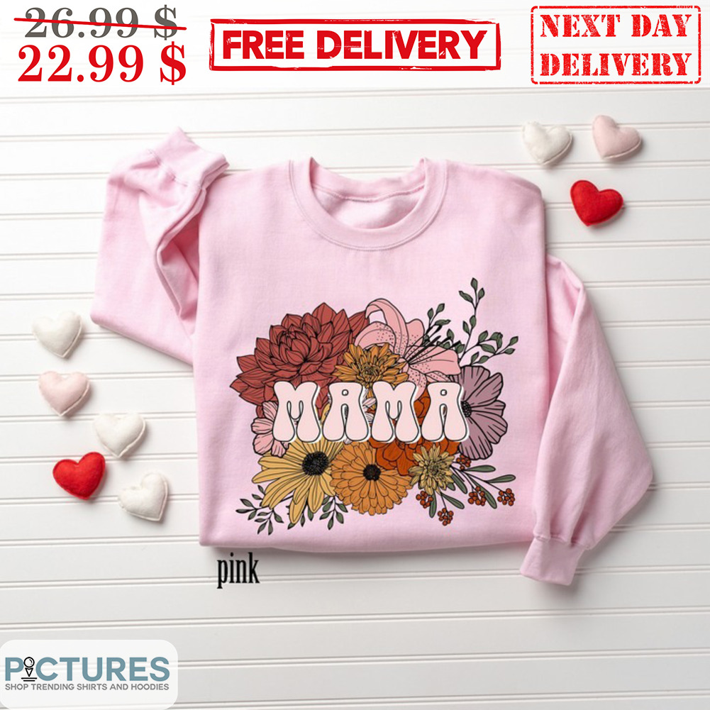 Mama Floral Mother's Day Shirt