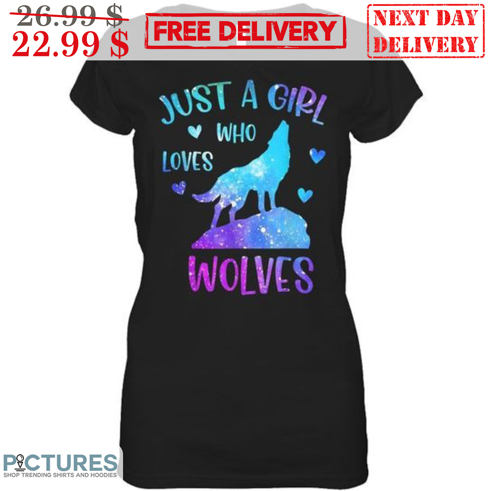 Just A Girl Who Loves Wolves Shirt
