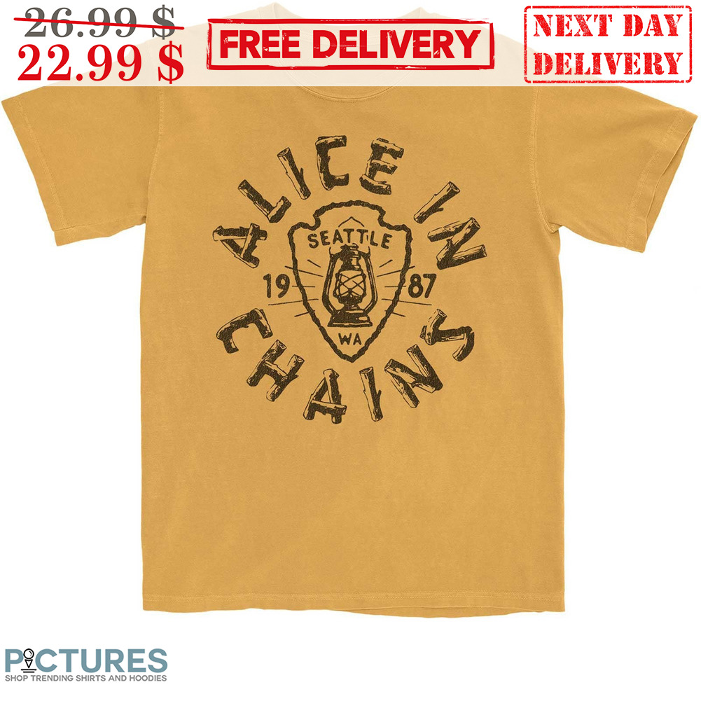 Alice In Chains Seattle 1987 Shirt