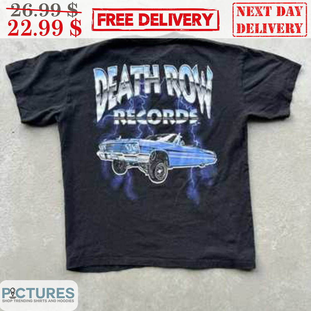 Car Death Row Records Lightning Shirt