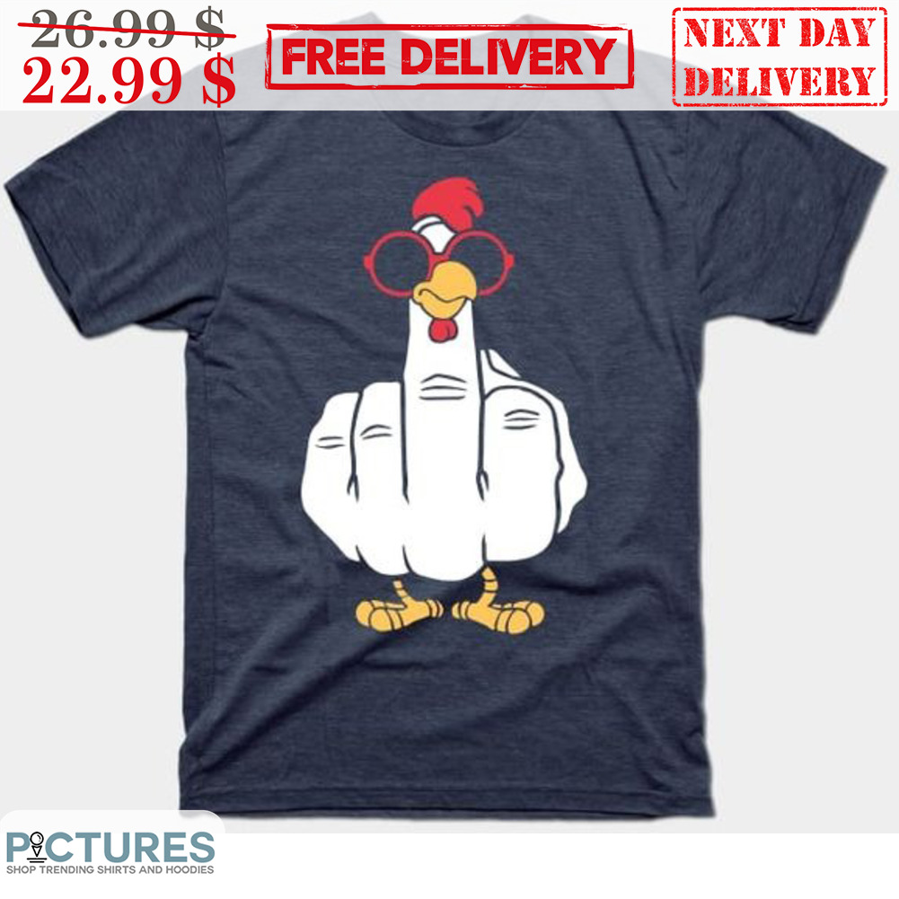 Rooster Middle Finger Shirt