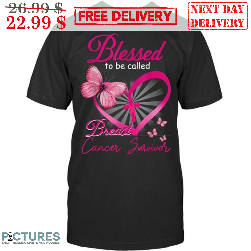 Blessed To Be Called Breast Cancer Survivor Shirt