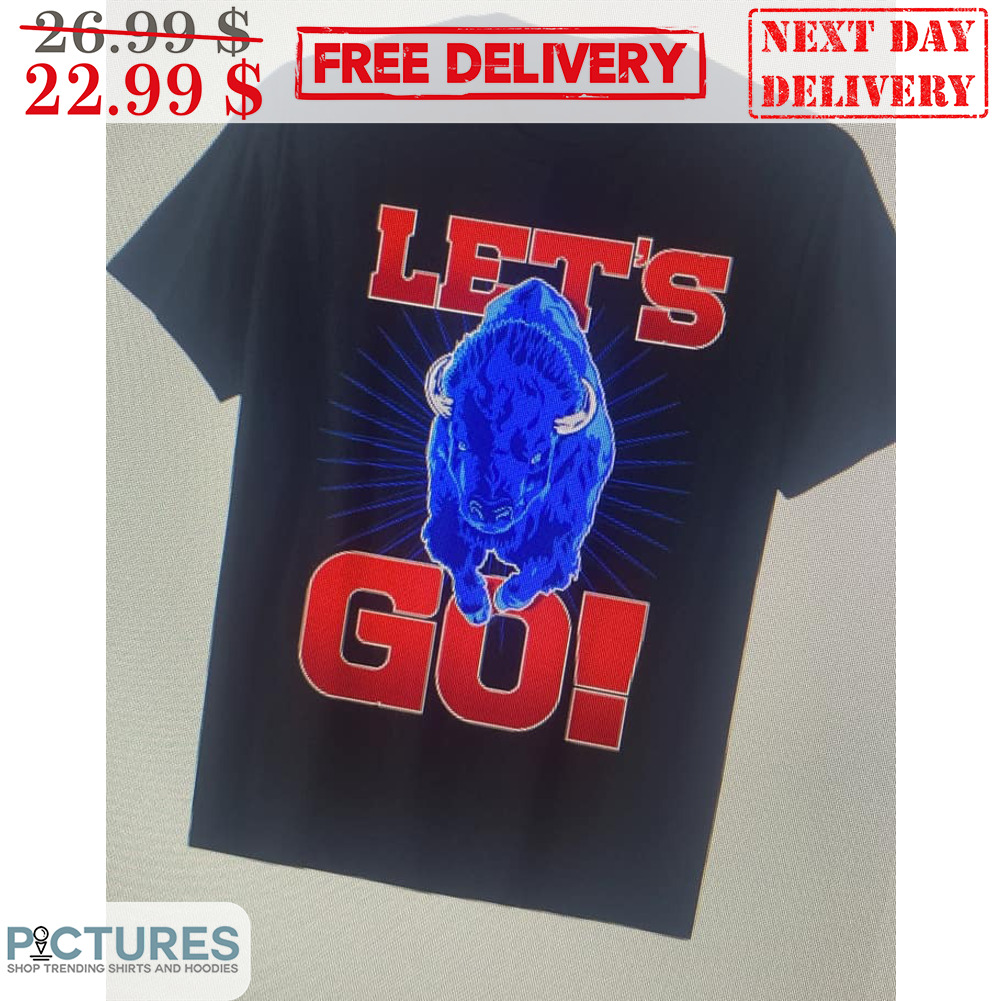 Bison Let's Go Shirt