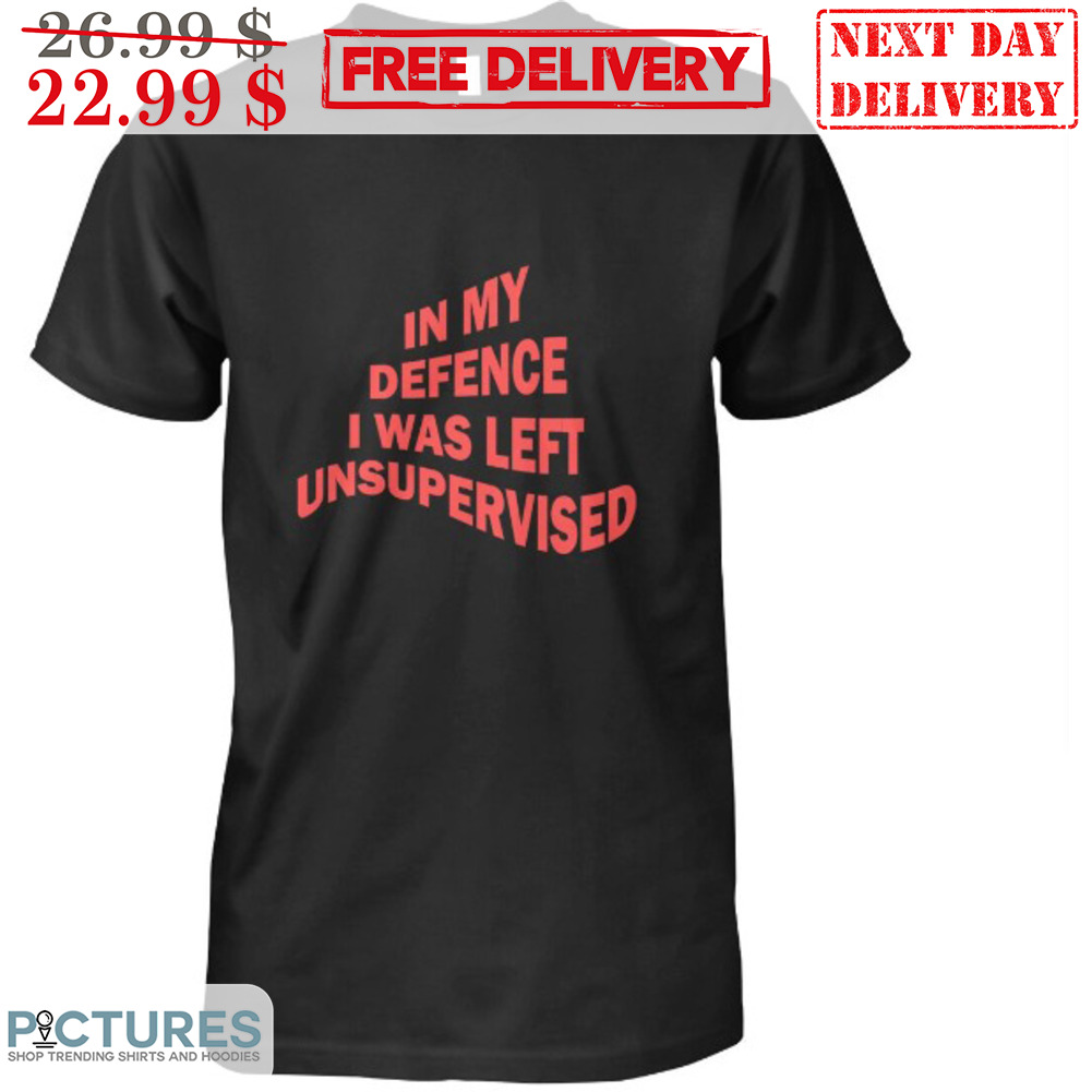 In My Defence I Was Left Unsupervised Shirt