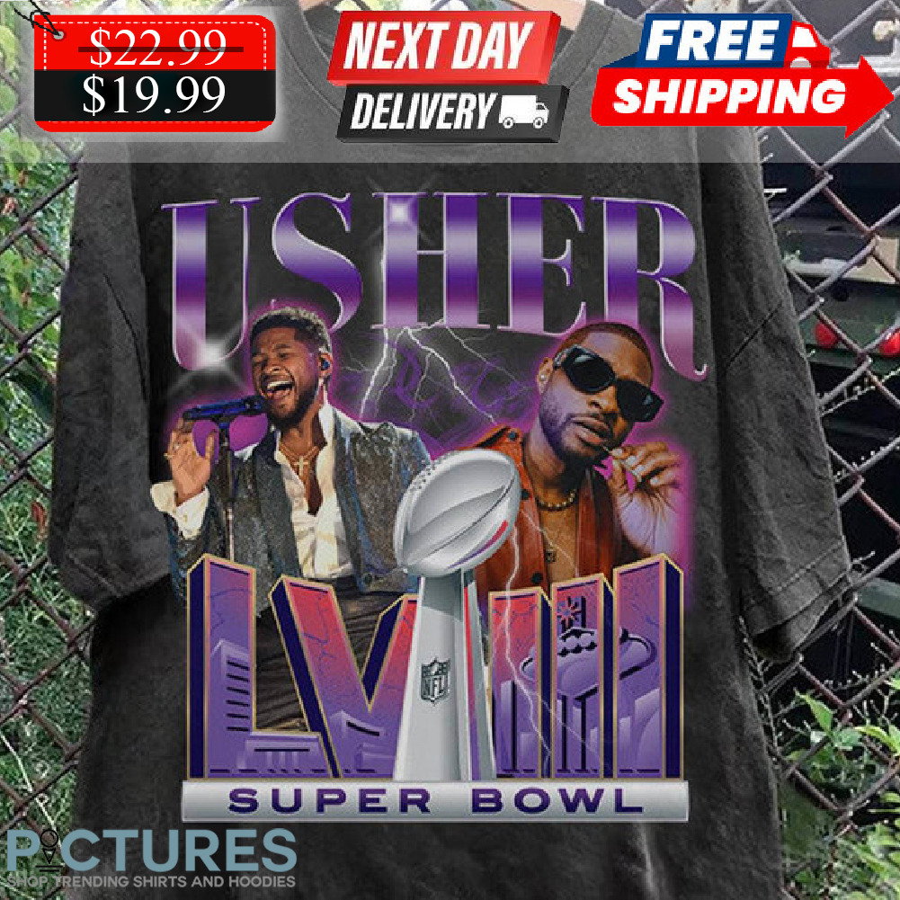 Usher Super Bowl Las Vegas Halftime Show 2024 Shirt