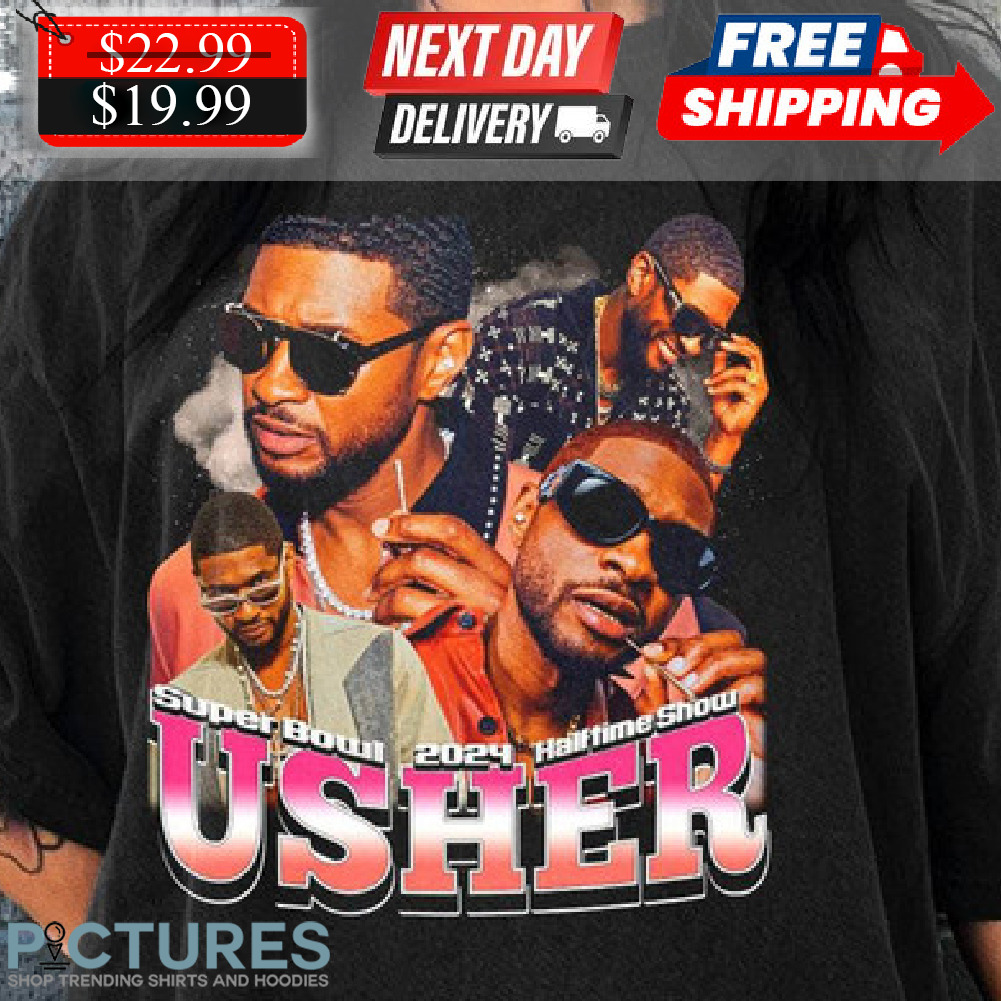 Rapper Usher Super Bowl Halftime Show Shirt