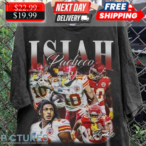 Isiah Pacheco 90s Kansas City Football Shirt