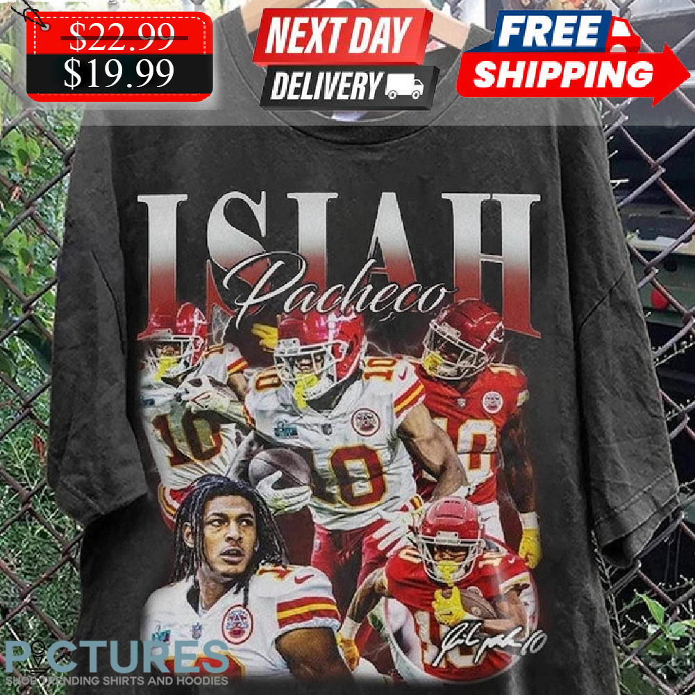 Isiah Pacheco 90s Kansas City Football Shirt
