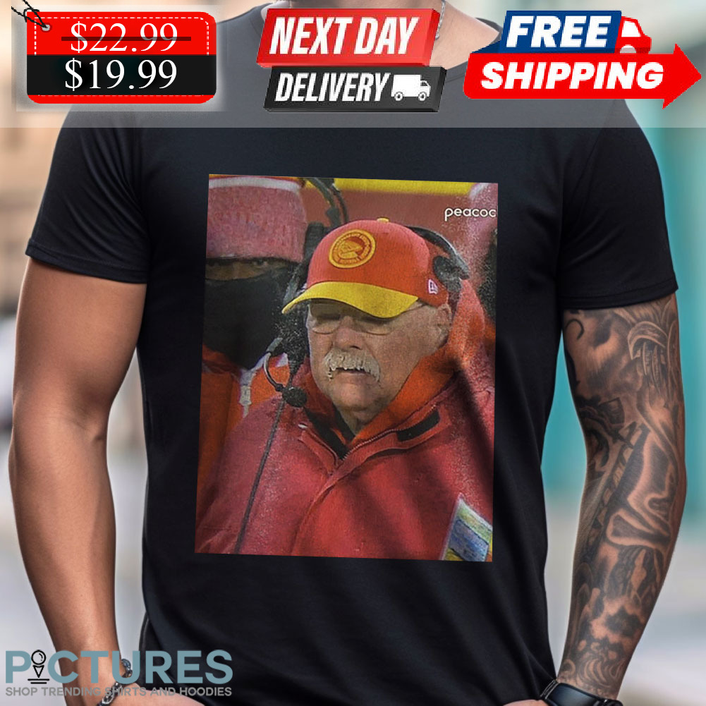 Andy Reid Frozen Mustache Kansas City Chiefs Coach Shirt