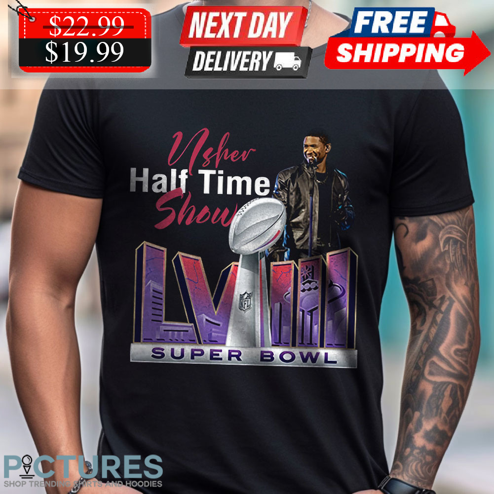 Usher 90s Halftime Show Super Bowl LVIII Shirt