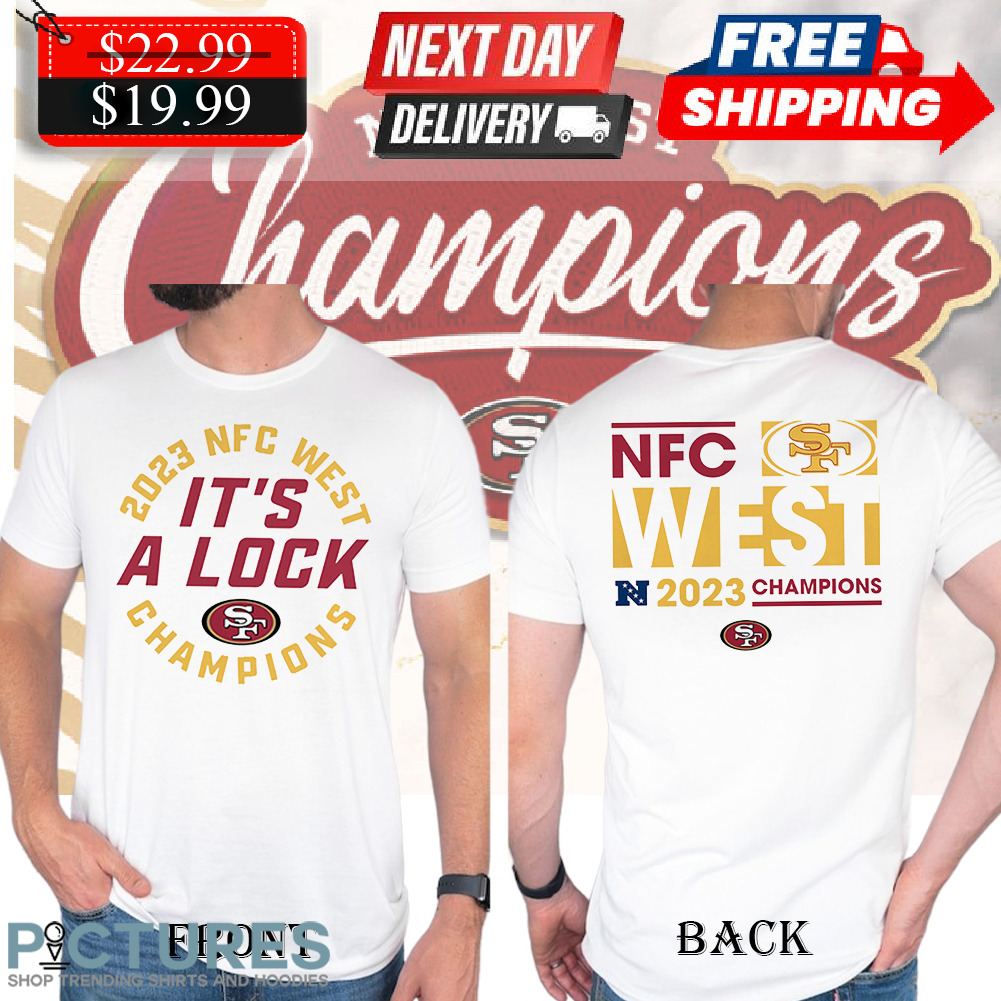 49ers NFC West 2023 Champions It’s A Lock Shirt