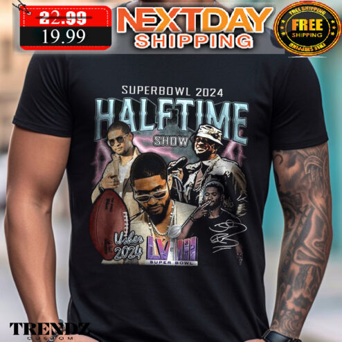 Usher 2000s Artist Super Bowl 2024 Halftime Show Shirt