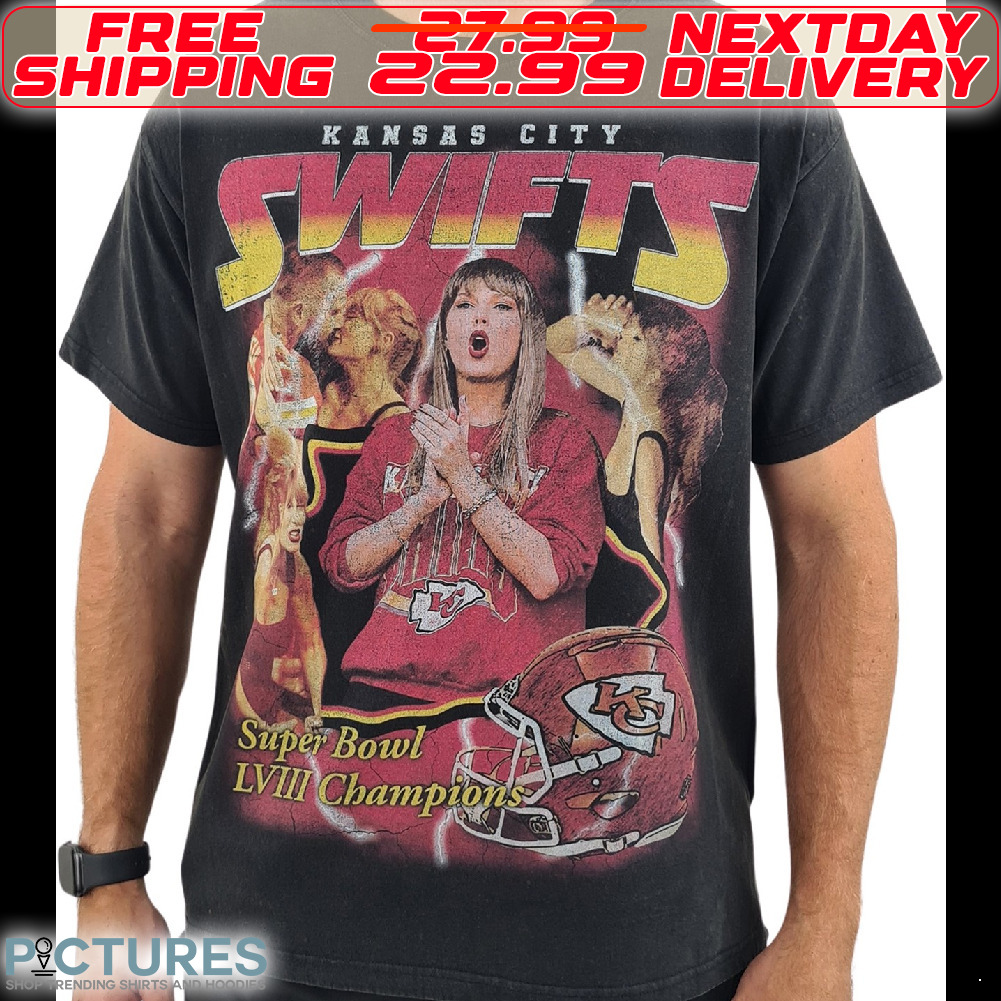 Kansas City Swifts Super Bowl LVIII Champions Bootleg Shirt