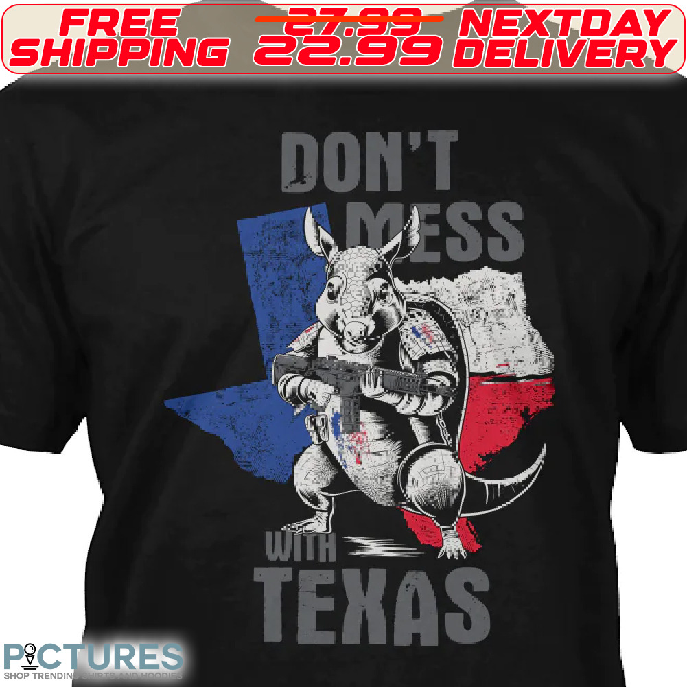 Rhino Gun Do Not Mess With Texas Shirt