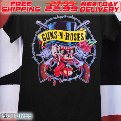 Skull Guns N Roses Shirt