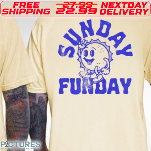 Smile Icon Sunday Funday Shirt