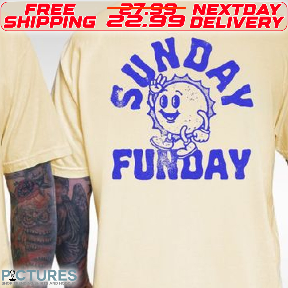 Smile Icon Sunday Funday Shirt