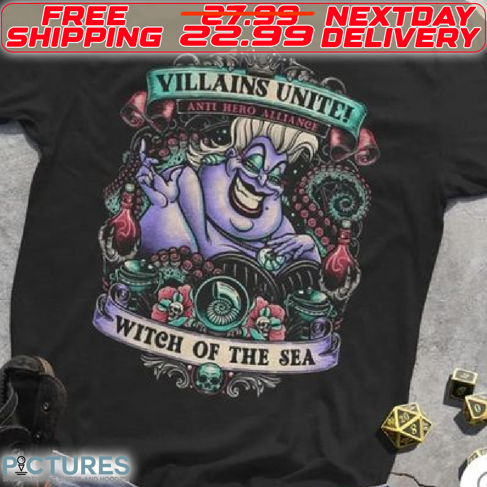 Villains Unite Witch of the Sea Shirt