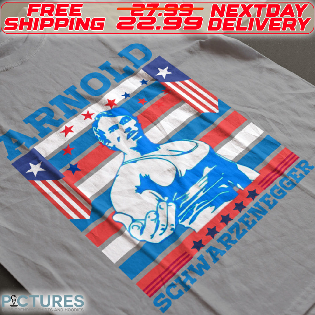 America Falg Arnold Schwarzenegger Shirt