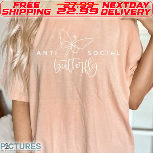Butterfly Anti Social Shirt