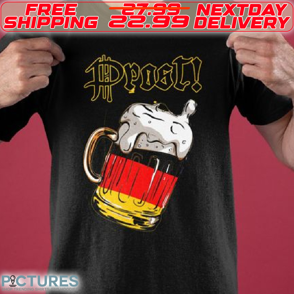 German Flag Beer Prost Shirt