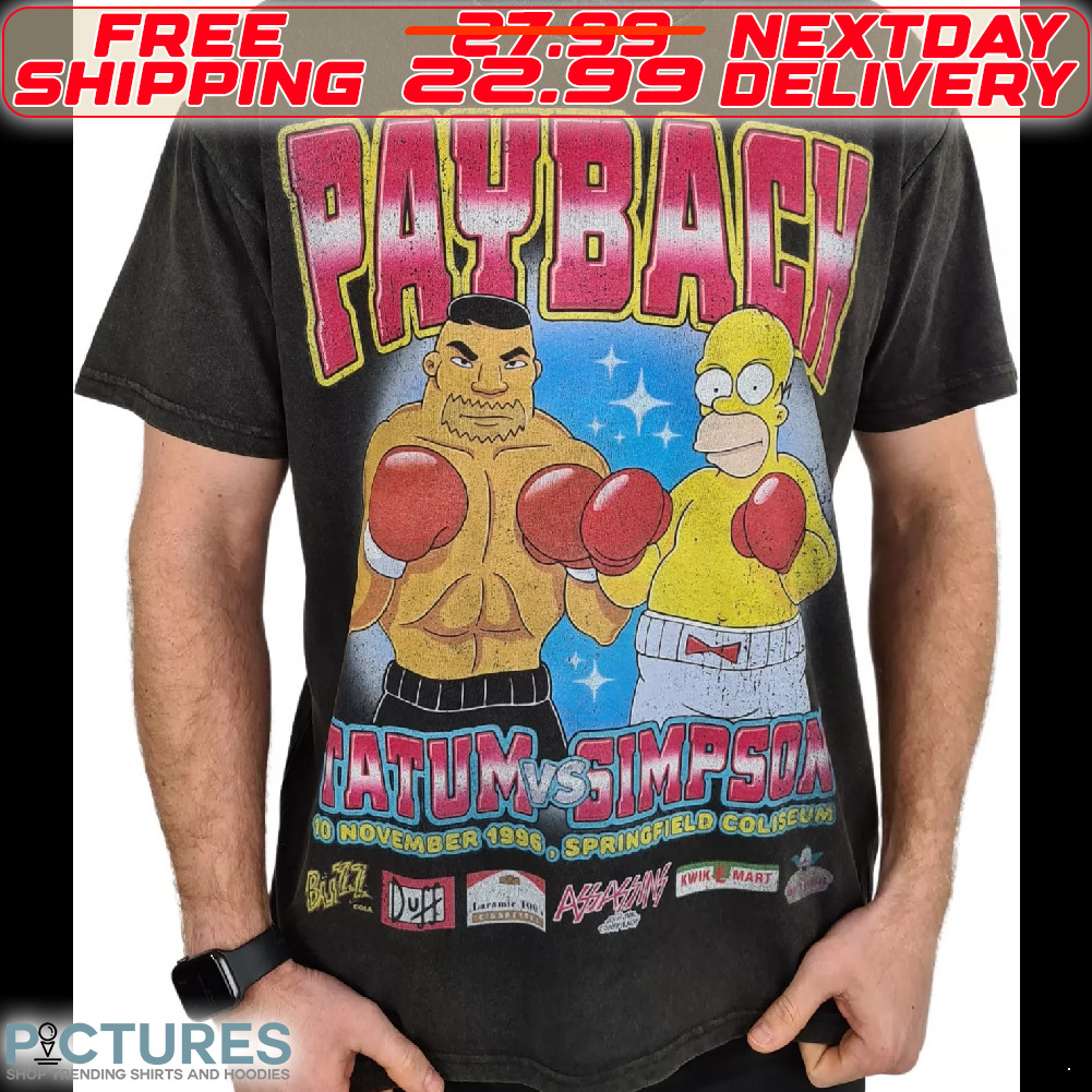 Paybach Tatum And Simpson To November 1996 Soringfield Coliseum Shirt