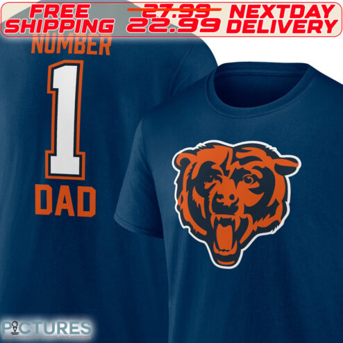 Chicago Bears Fanatics Branded Father's Day Shirt