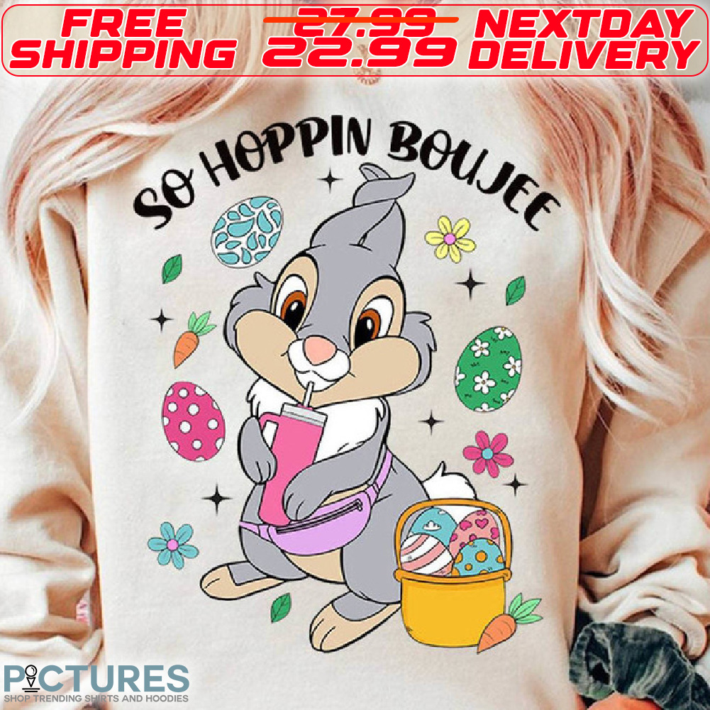 Rabbit So Happin Boujee Easter Day Shirt