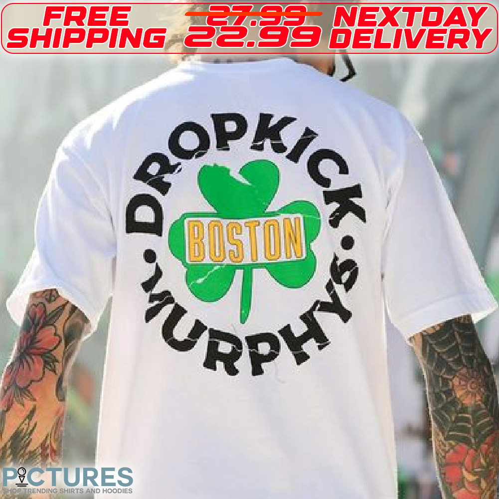 Three Leaf Boston Dropkick Murphys Patrick Shirt