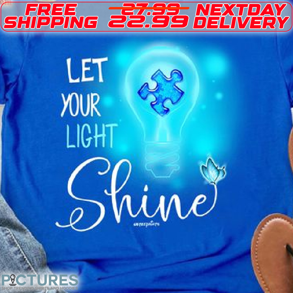 Butterfly Let Your Light Shine Shirt