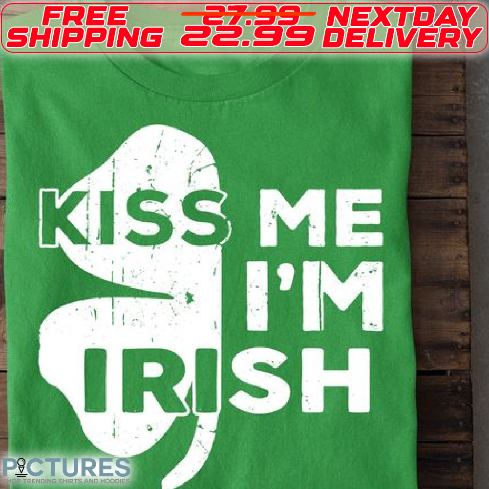 Four leaf Kiss Me I Am Irish St Patrick Day Shirt