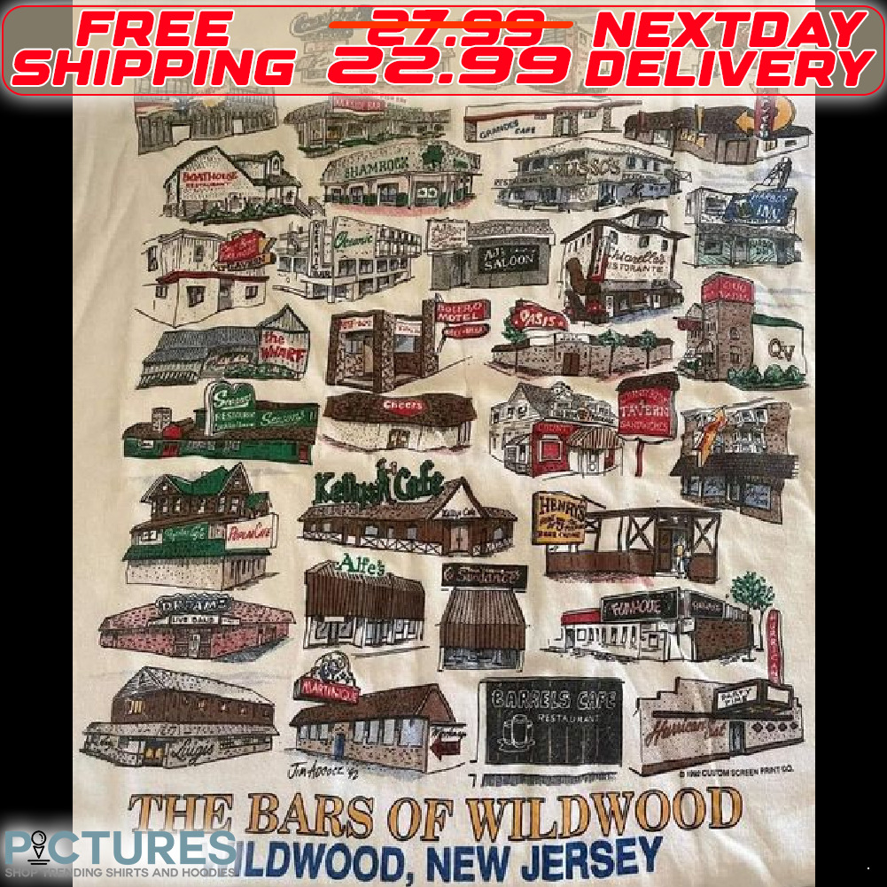 The Bars Of Willdwood Wildwood New Jersey Shirt
