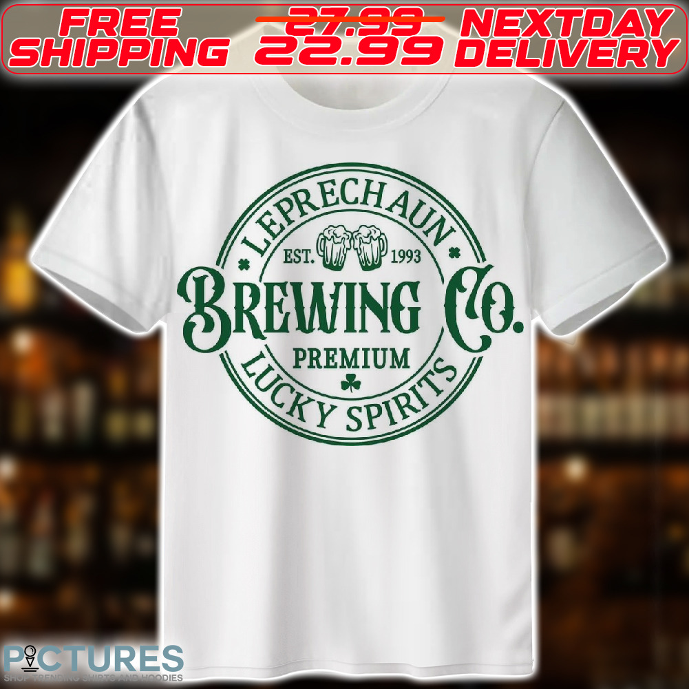 Brewing Co Leprechaun Est 1993 Premium Lucky Spirits Shirt