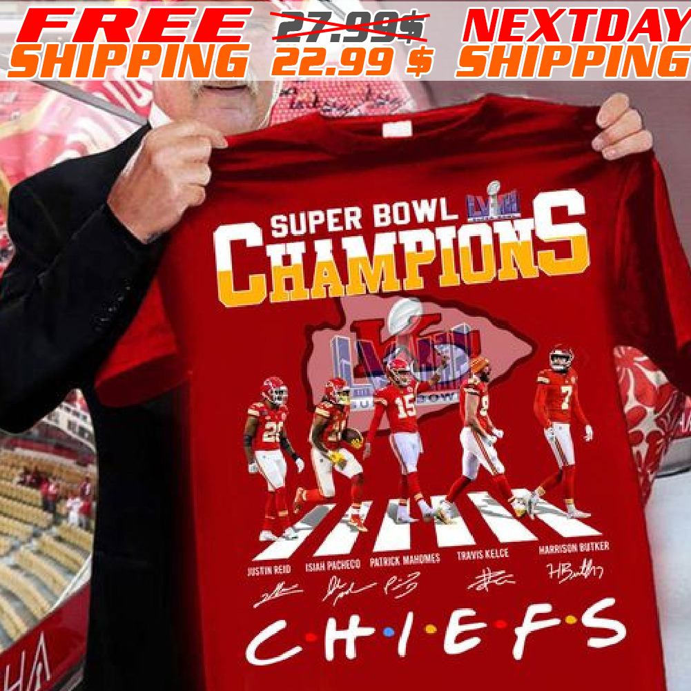 Kansas City Chiefs Super Bowl Champions Signature Shirt