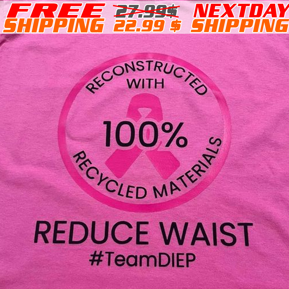 Reconstructed With 100% Recycled Materials Reduce Eaist Shirt