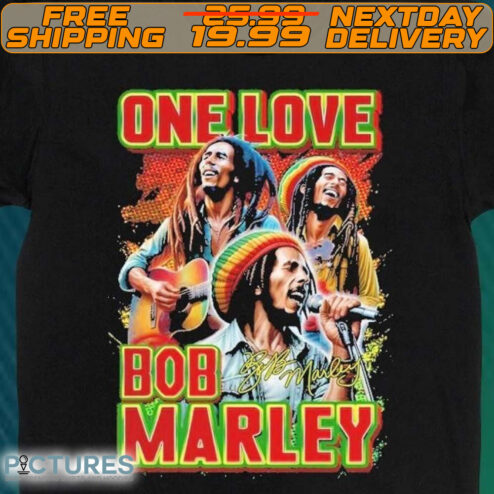 One Love Bob Marley Shirt