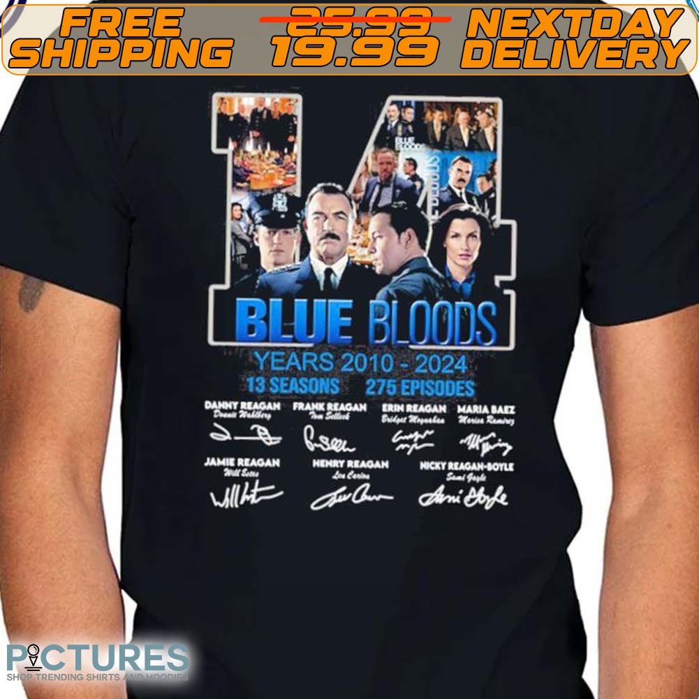 Blue Bloods 14 Years Of The Memories Shirt