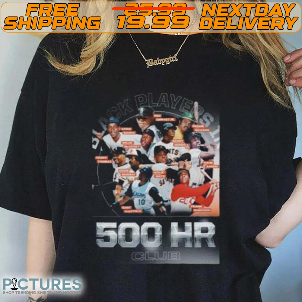 Black Players In 500 Hr Club Poster Shirt