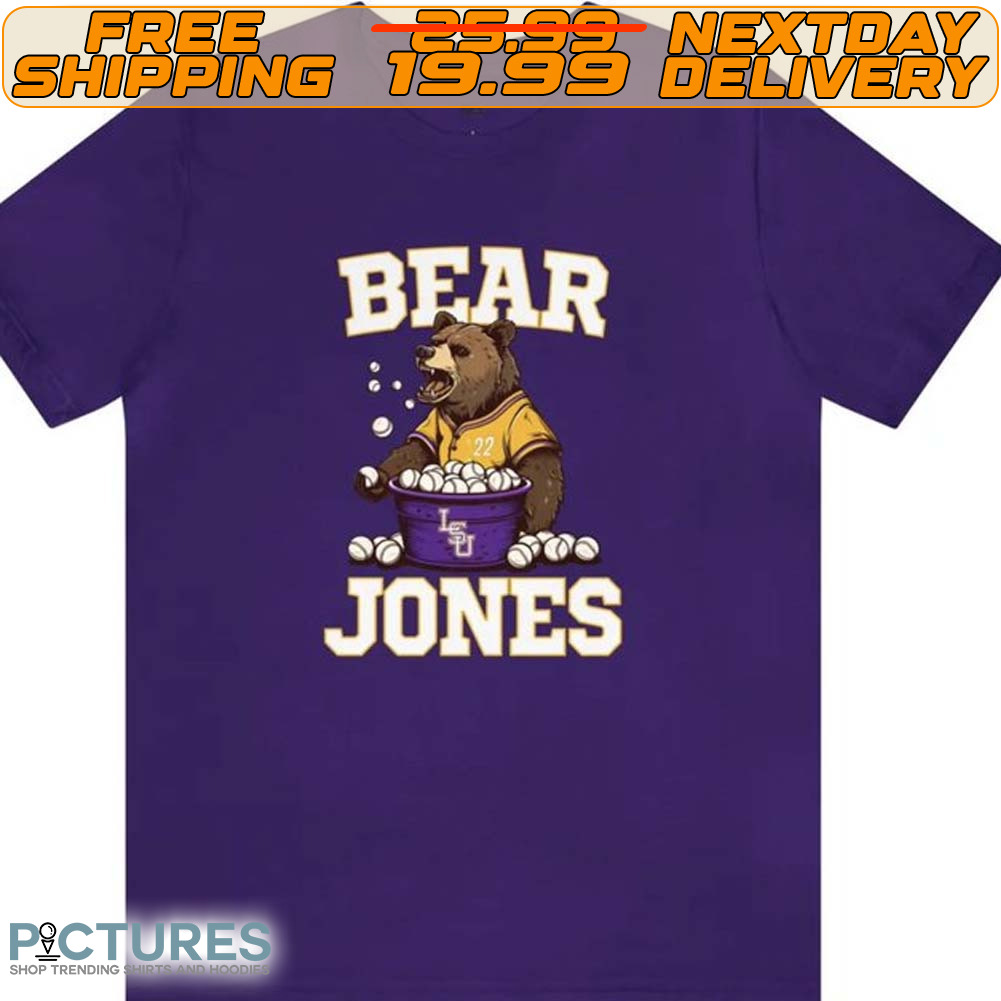 Bear Jones LSU Baseball Shirt