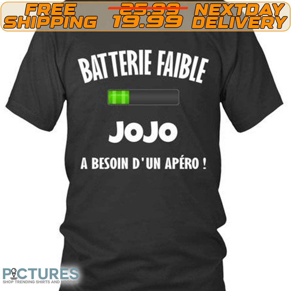 Batterie Faible Vero A Besoin D’un Apero Shirt
