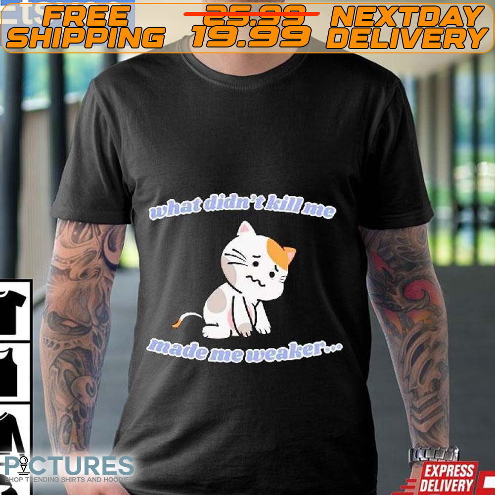 What Didn't Kill Me Made Me Weaker Shirt