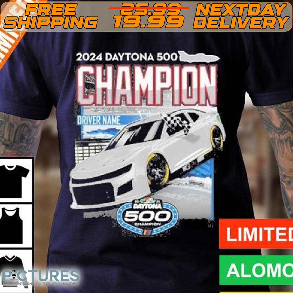 William Byron Checkered Flag 2024 Daytona 500 Shirt