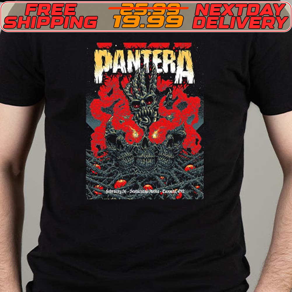 Pantera Feb 26 2024 Scotiabank Arena Toronto Ontario Shirt