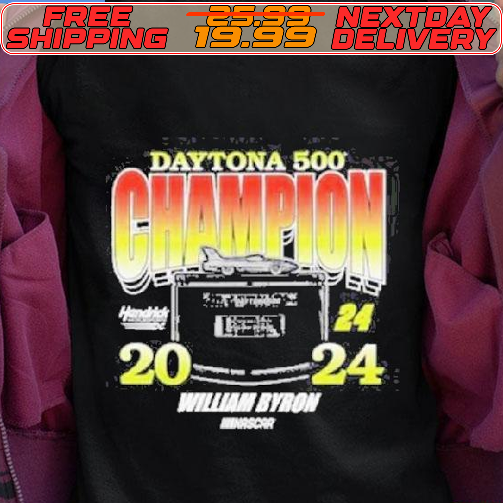 William Byron Hendrick Motorsports Daytona 500 Champion 2024 Vintage Shirt