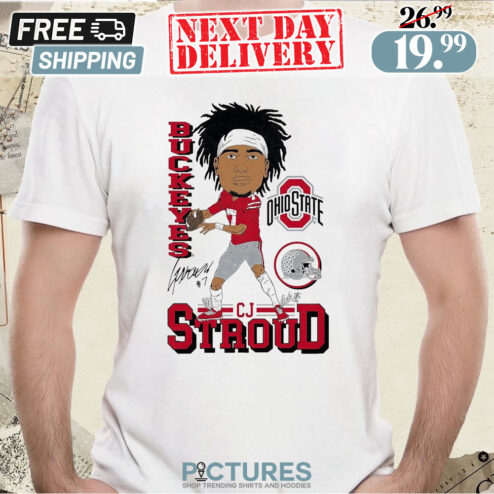 CJ Stroud Ohio State Character Signature Shirt