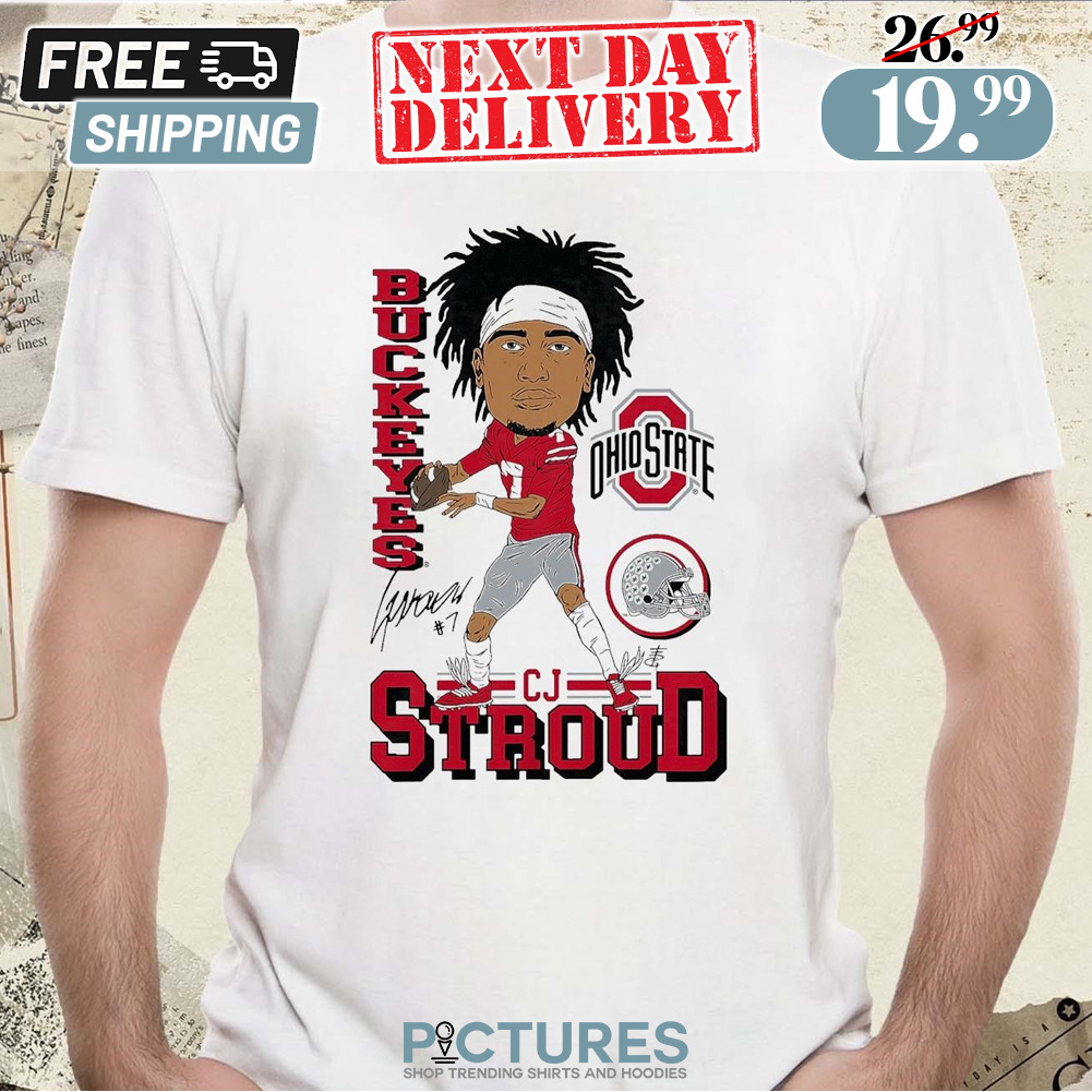 CJ Stroud Ohio State Character Signature Shirt